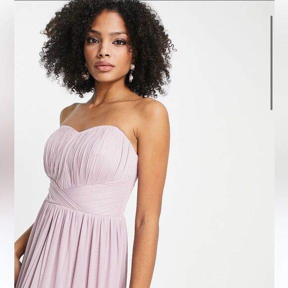 NWT Lipsy Bridesmaid multiway maxi dress in lavender size 2 - Picture 4 of 14